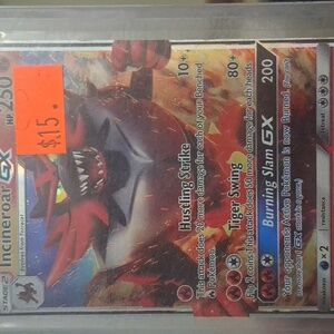 Incineroar GX Pokémon Card